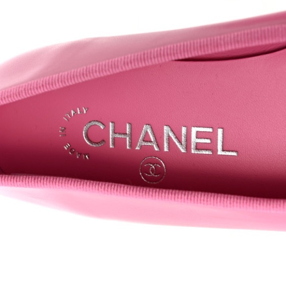Chanel pink Ballet Flats BNIB 7.5 - Picture 6 of 8